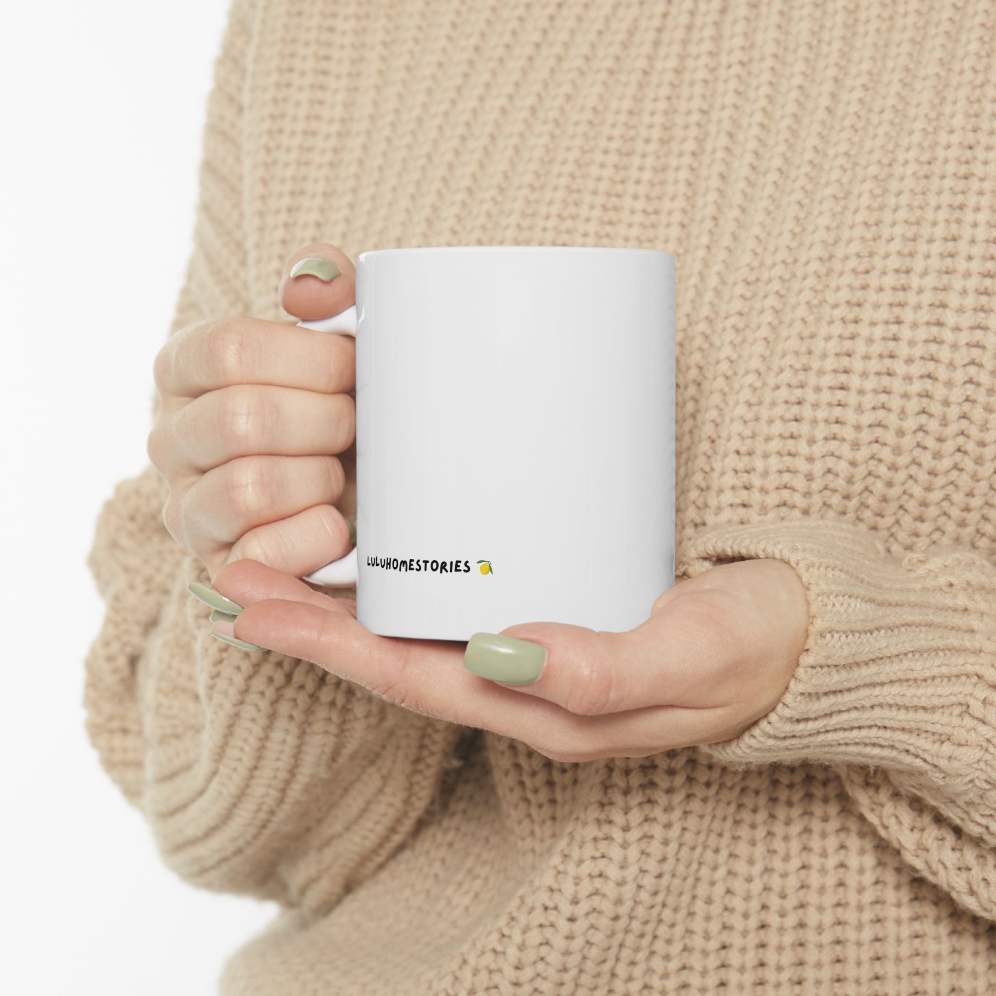 Lemon-Inspired Ceramic Mug for Refreshing Sips - FRUITY COLLECTION