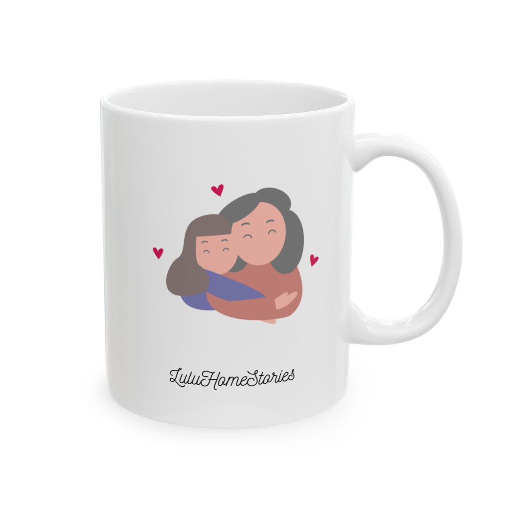Heartfelt Mom Ceramic Mug