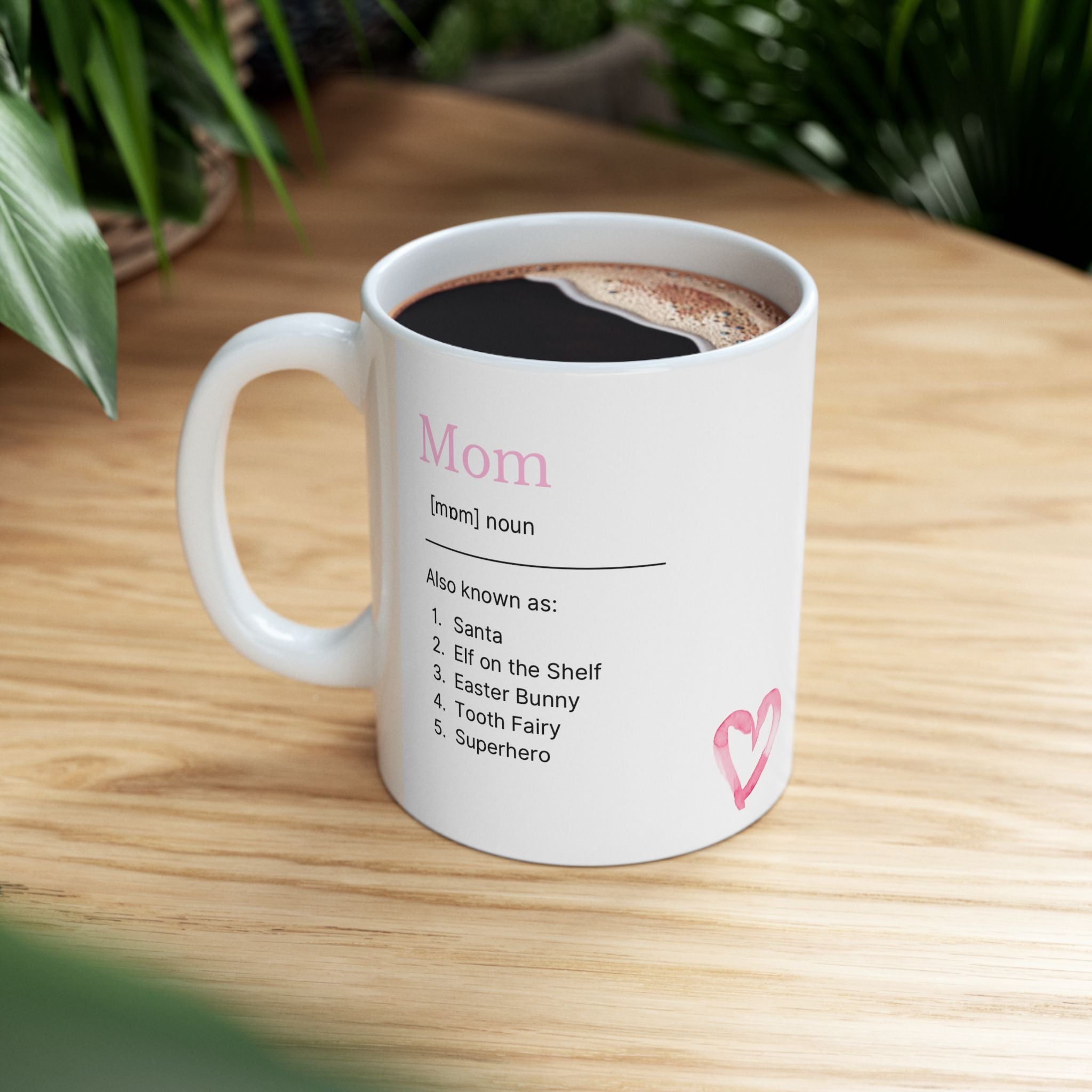 Heartfelt Mom Ceramic Mug