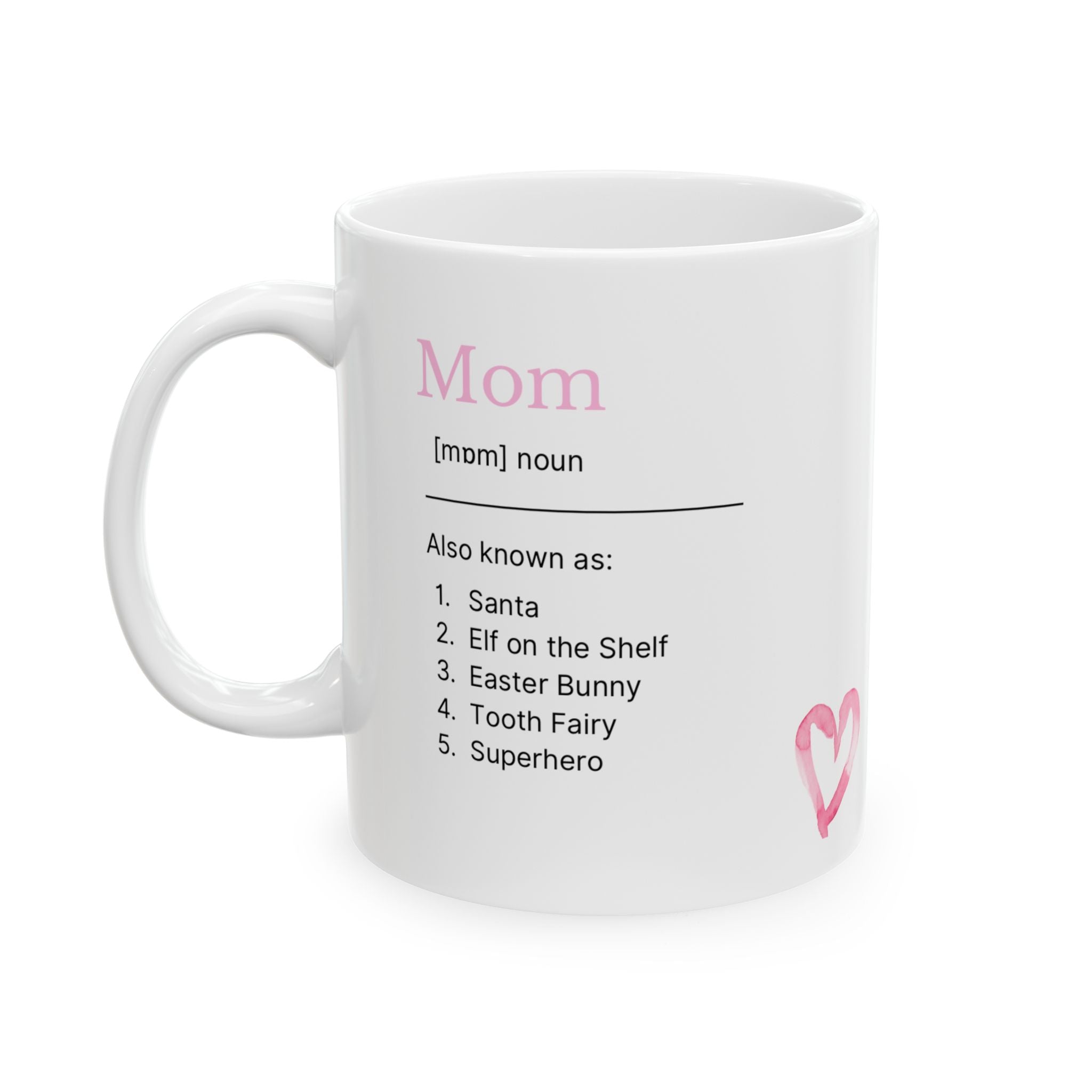 Heartfelt Mom Ceramic Mug